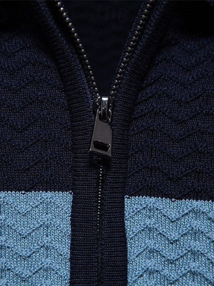 Classic Fitted Polo with Zip Collar and Short Sleeves - Palm Beach Boutique